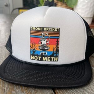 Flat brim snapback